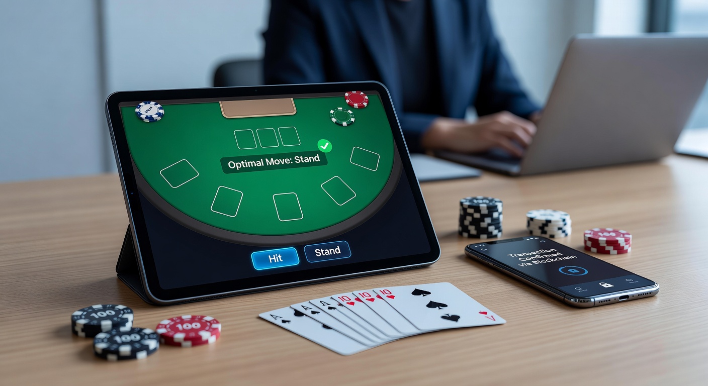 Digitale Wallet-Integration in einer mobilen Blackjack-App mit Echtzeit-Transaktionsbestätigung